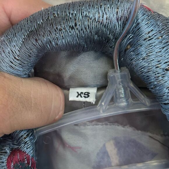 Vintage Johnny Was Biya Embroidered Long Line Button Front Wool Trench Coat XS - Picture 13 of 13